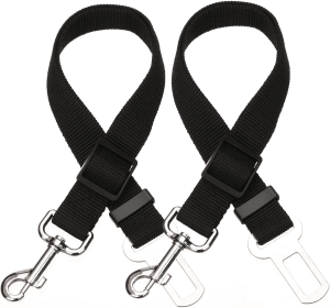 2pcs Pet Dog Cat Car Seat Belt Safety Leash Vehicle Seatbelt Harness (colour: blue)